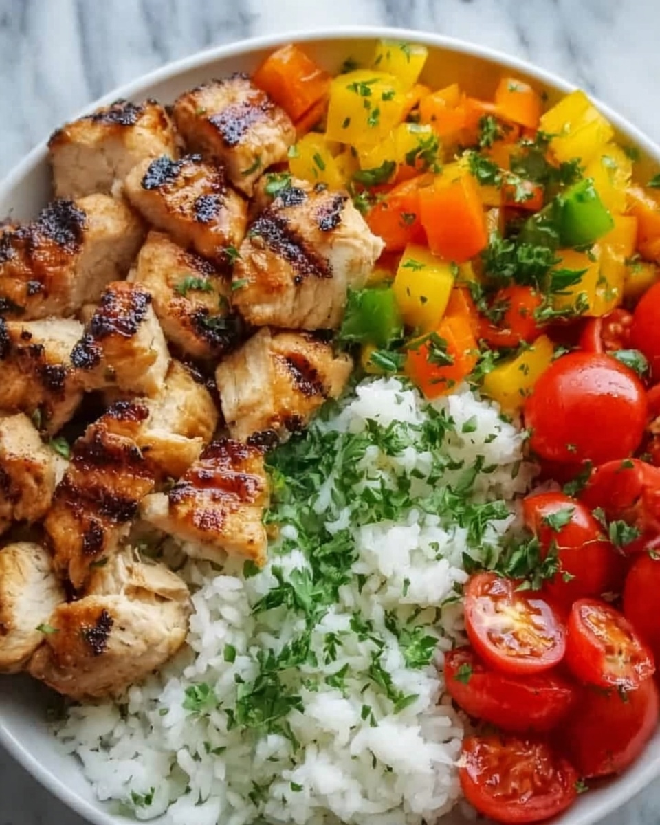 Greek Chicken Bowls Recipe - Recipe Image