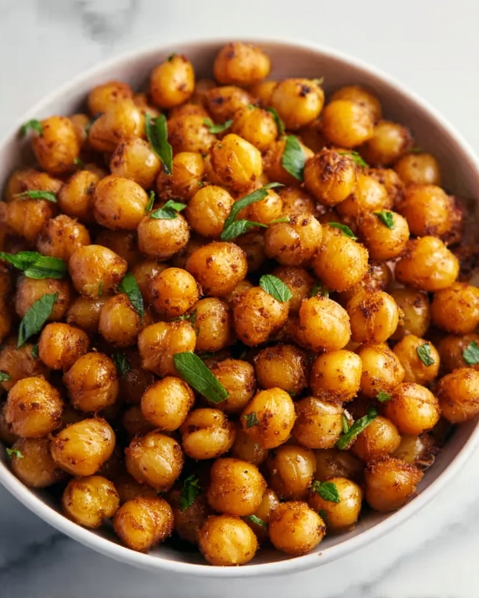 Spicy Roasted Chickpeas Recipe - Recipe Image
