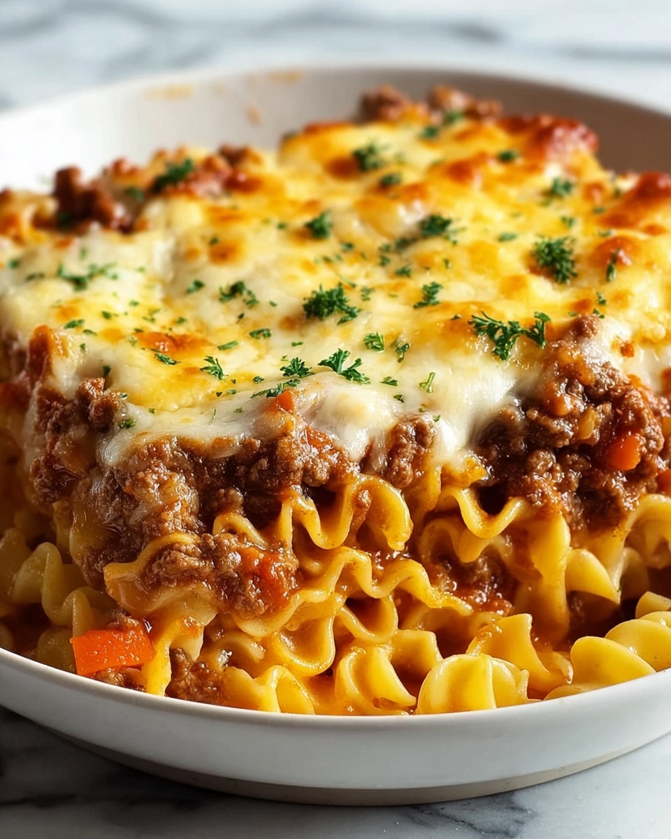 Beef Lombardi Casserole Recipe - Recipe Image