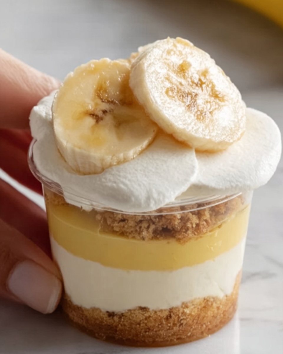 Mini Banana Pudding Cheesecakes Recipe - Recipe Image