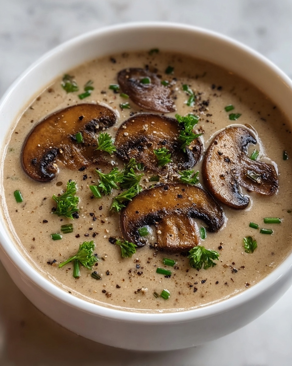 Creamy Mushroom Soup Recipe - Recipe Image