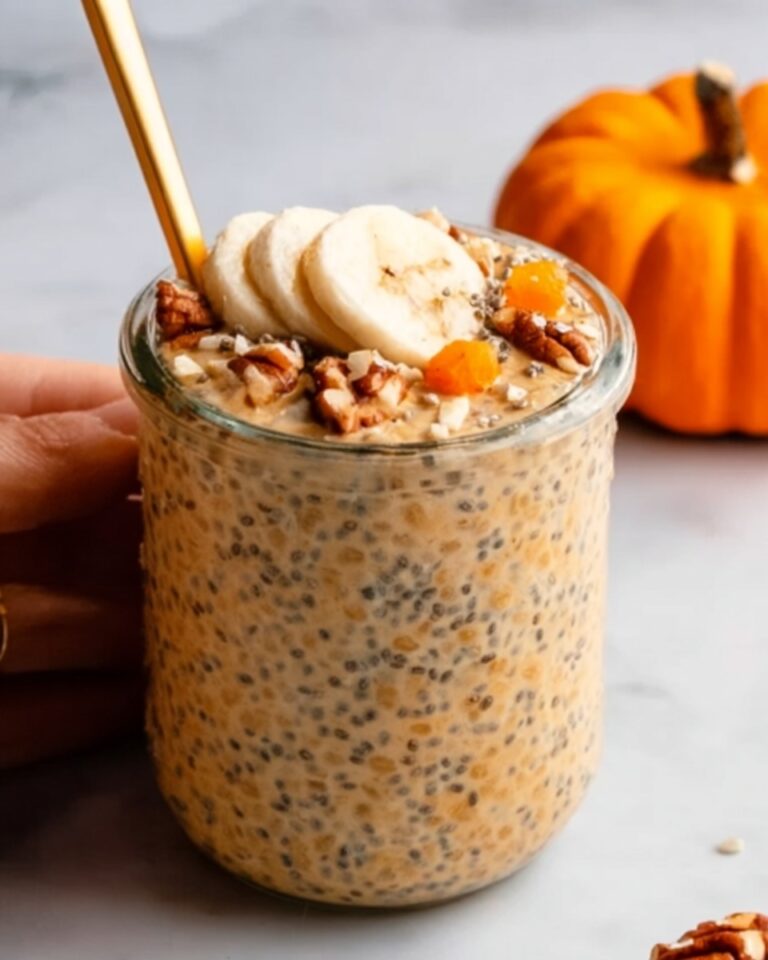 Pumpkin Pie Overnight Oats Recipe