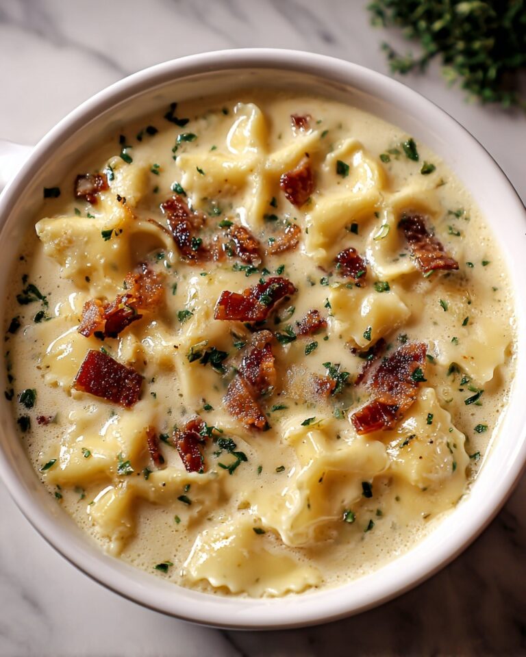 Creamy White Chicken Lasagna Soup Recipe