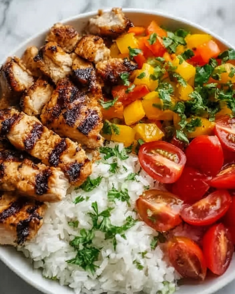 Greek Chicken Bowls Recipe - Recipe Image