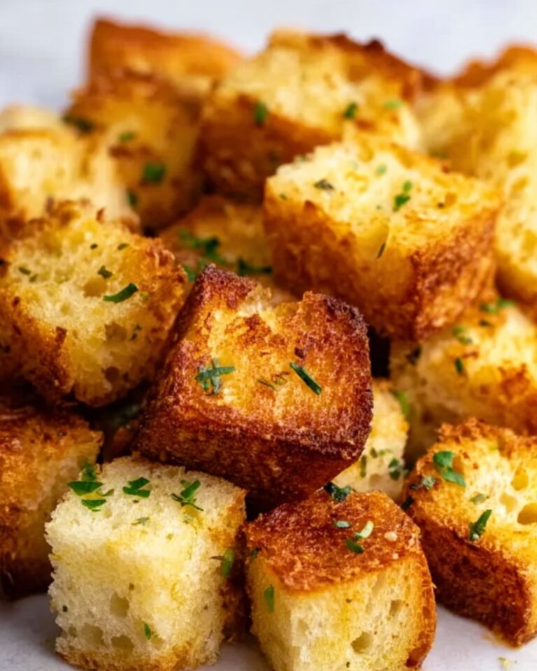 Air Fryer Croutons Recipe