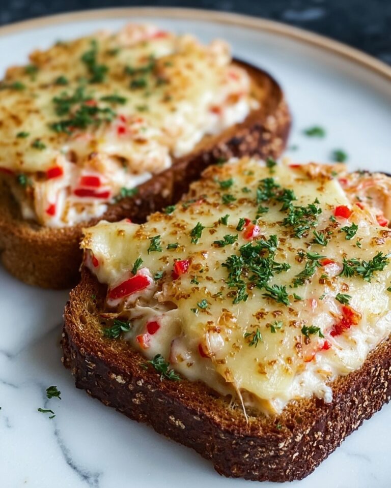 Easy & Quick Crab Melts Recipe