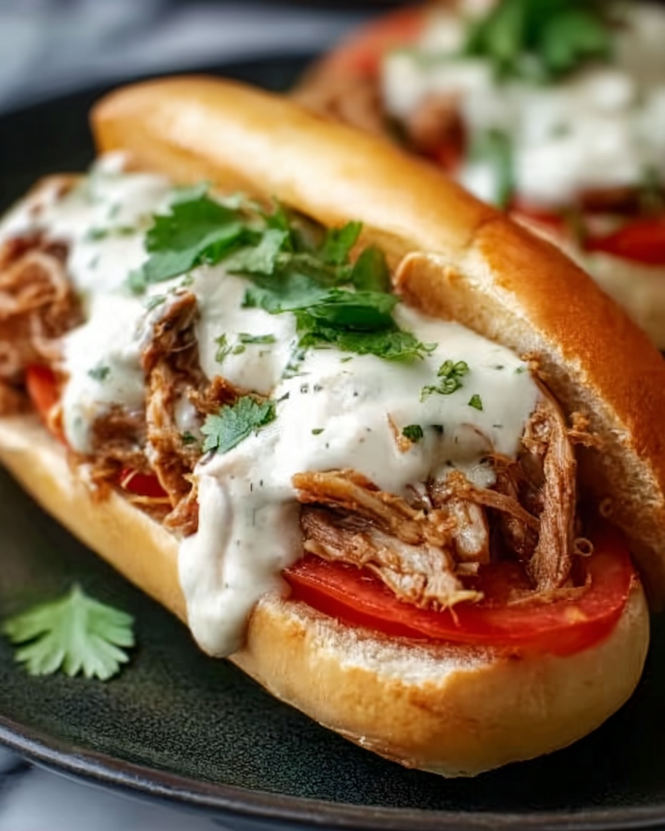 Slow Cooker Chicken Philly Sandwiches Recipe - Recipe Image