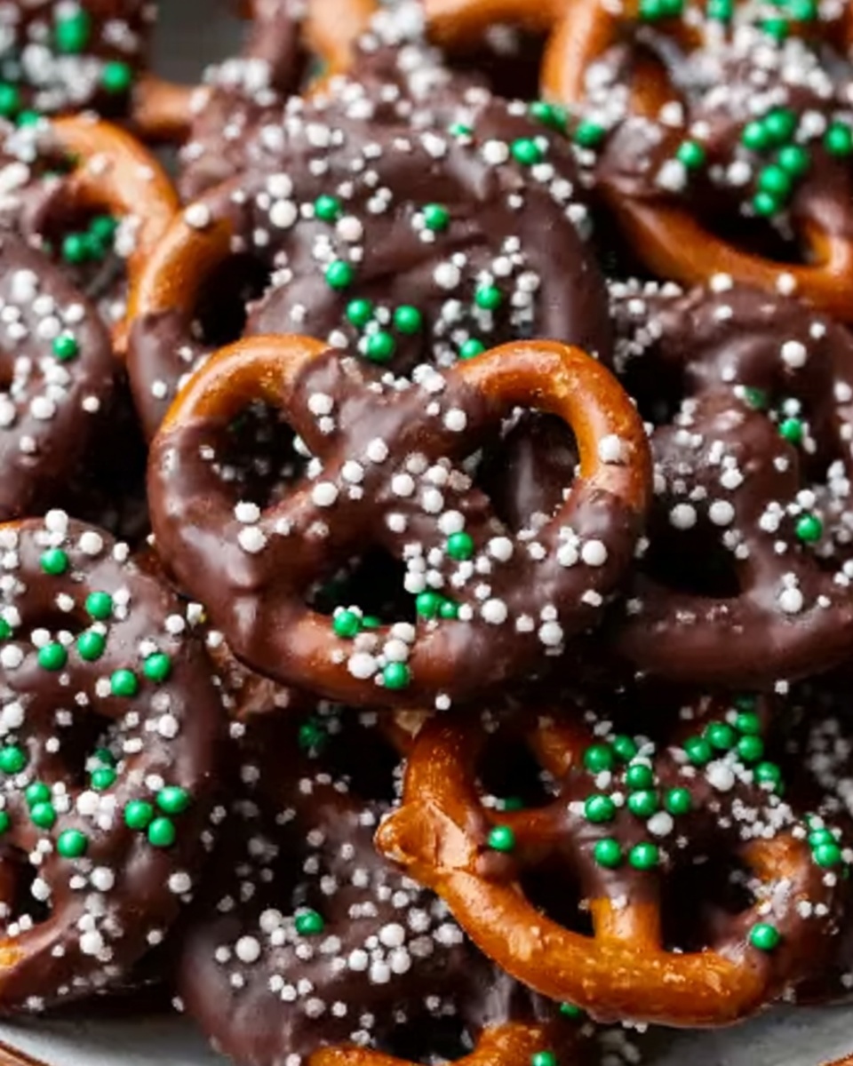Chocolate Covered Pretzels Recipe - Recipe Image