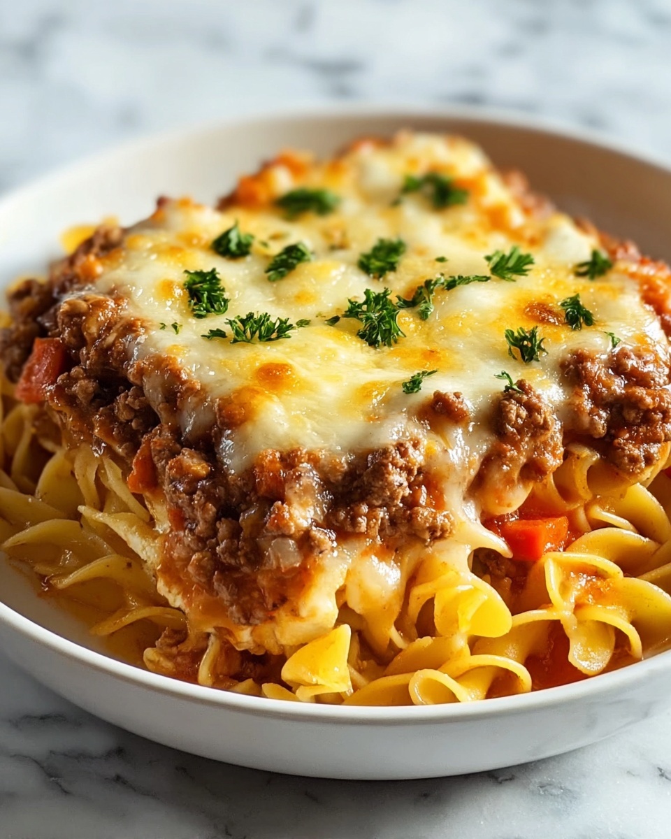 Beef Lombardi Casserole Recipe - Recipe Image