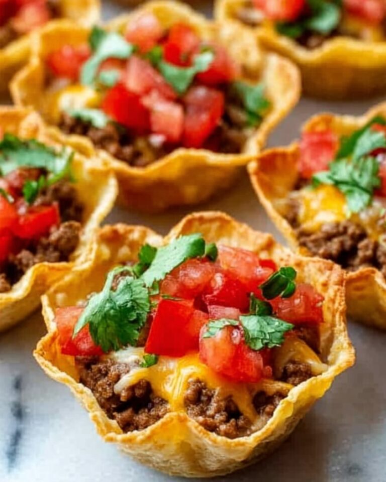 Crunchy Taco Cups Recipe