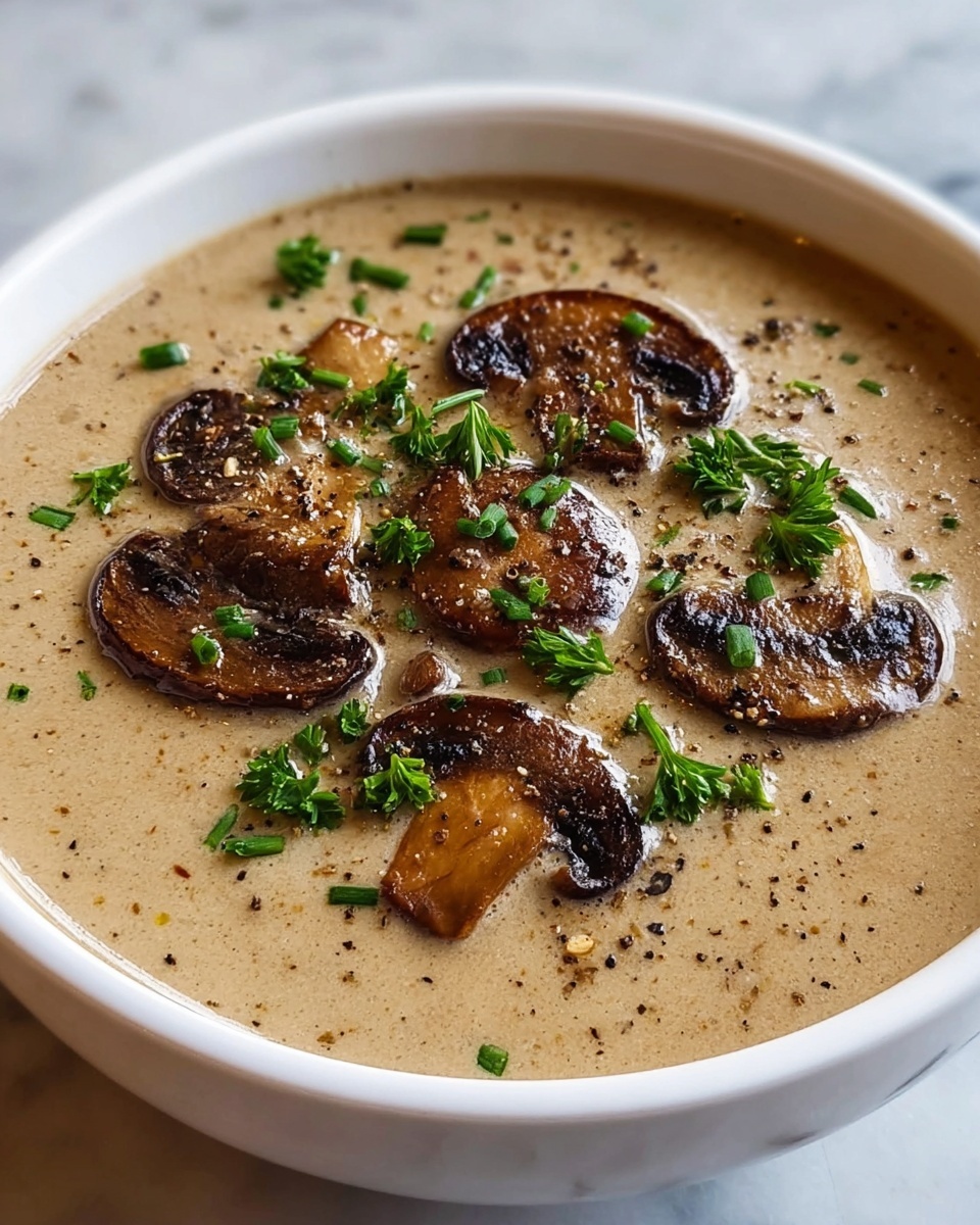 Creamy Mushroom Soup Recipe - Recipe Image