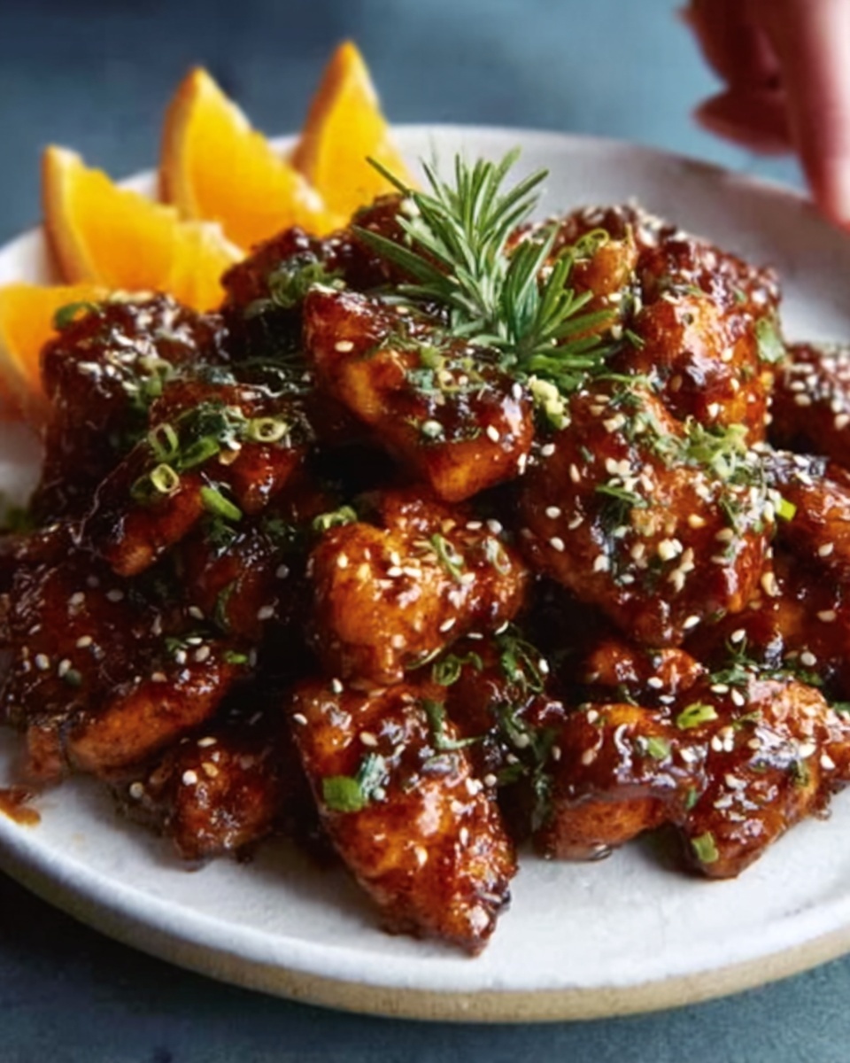 Orange Chicken: A Perfect Balance of Sweet, Tangy, and Savory Recipe - Recipe Image