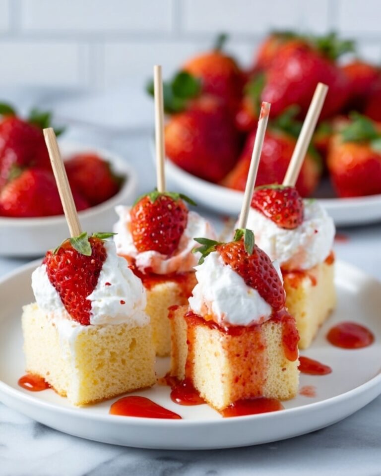Strawberry Shortcake Kabobs Recipe