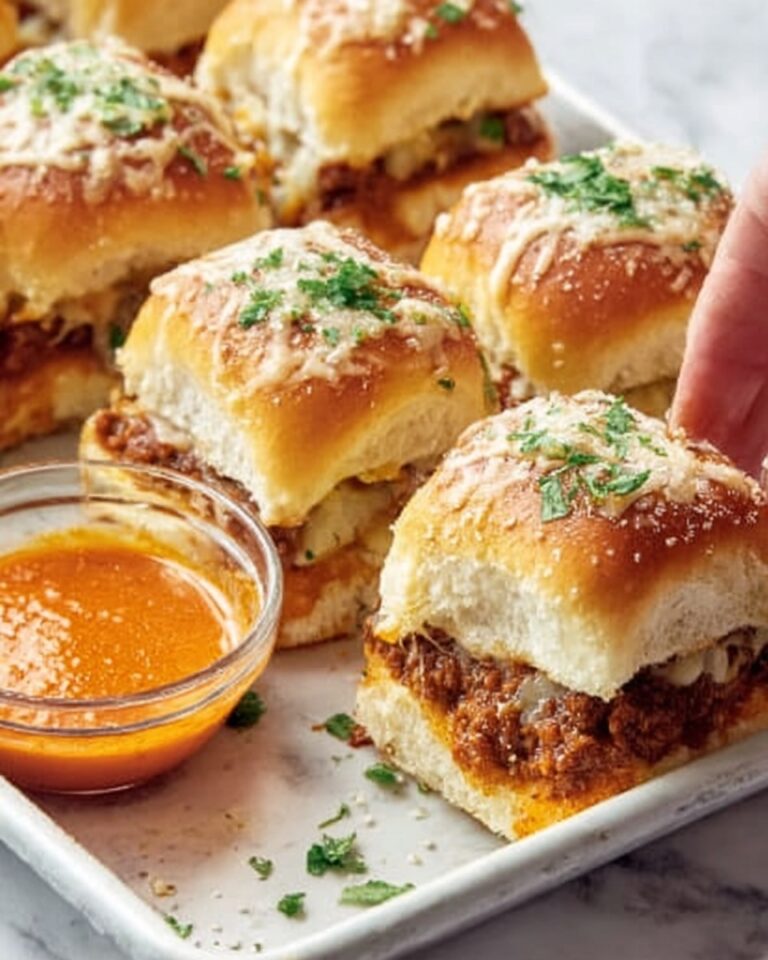 Chicken Parmesan Sliders Recipe