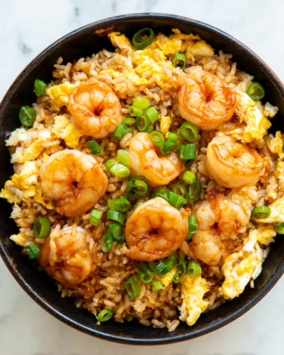 Spicy Shrimp Fried Rice Recipe - Recipe Image