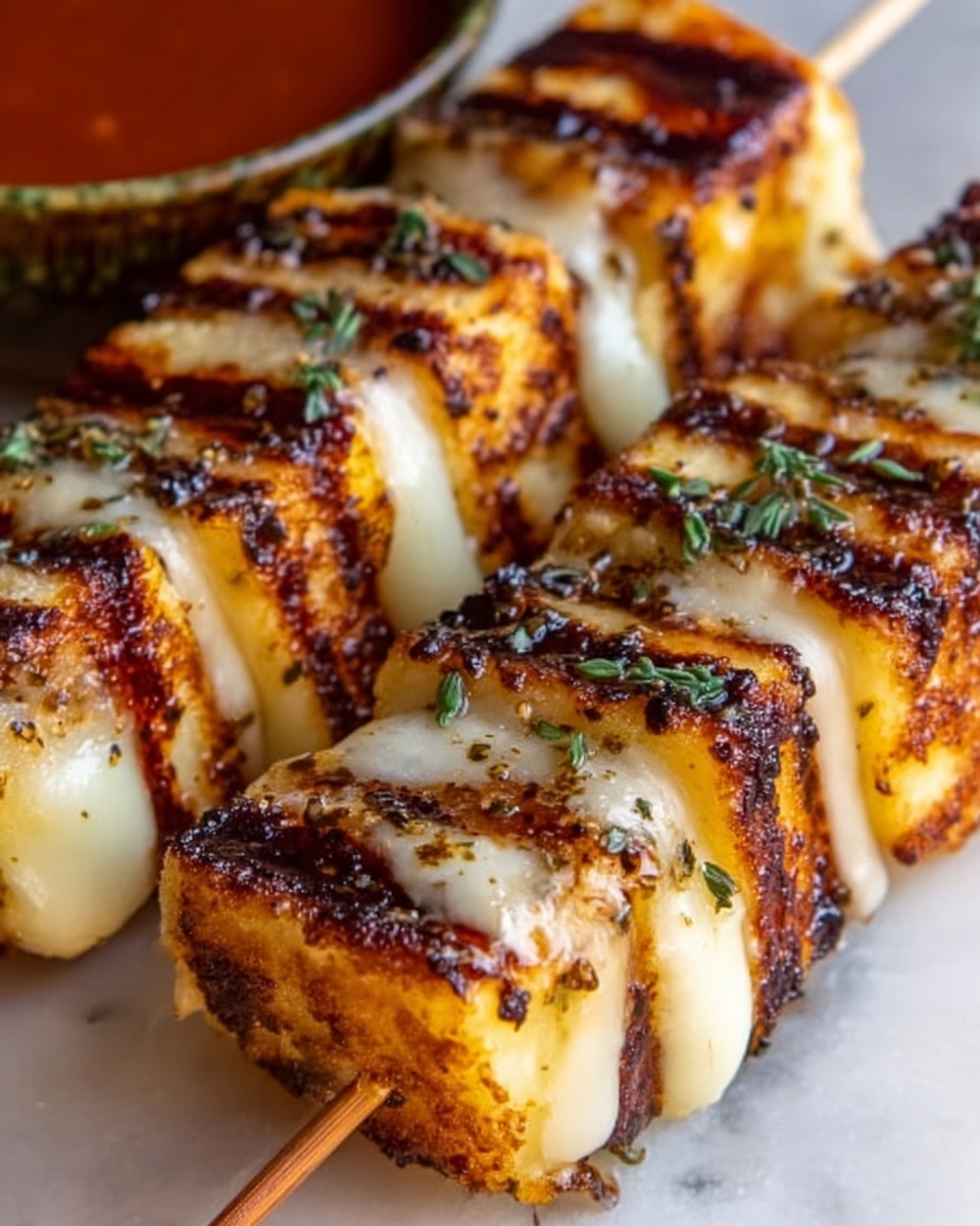 Grilled Cheese Skewers Recipe - Recipe Image