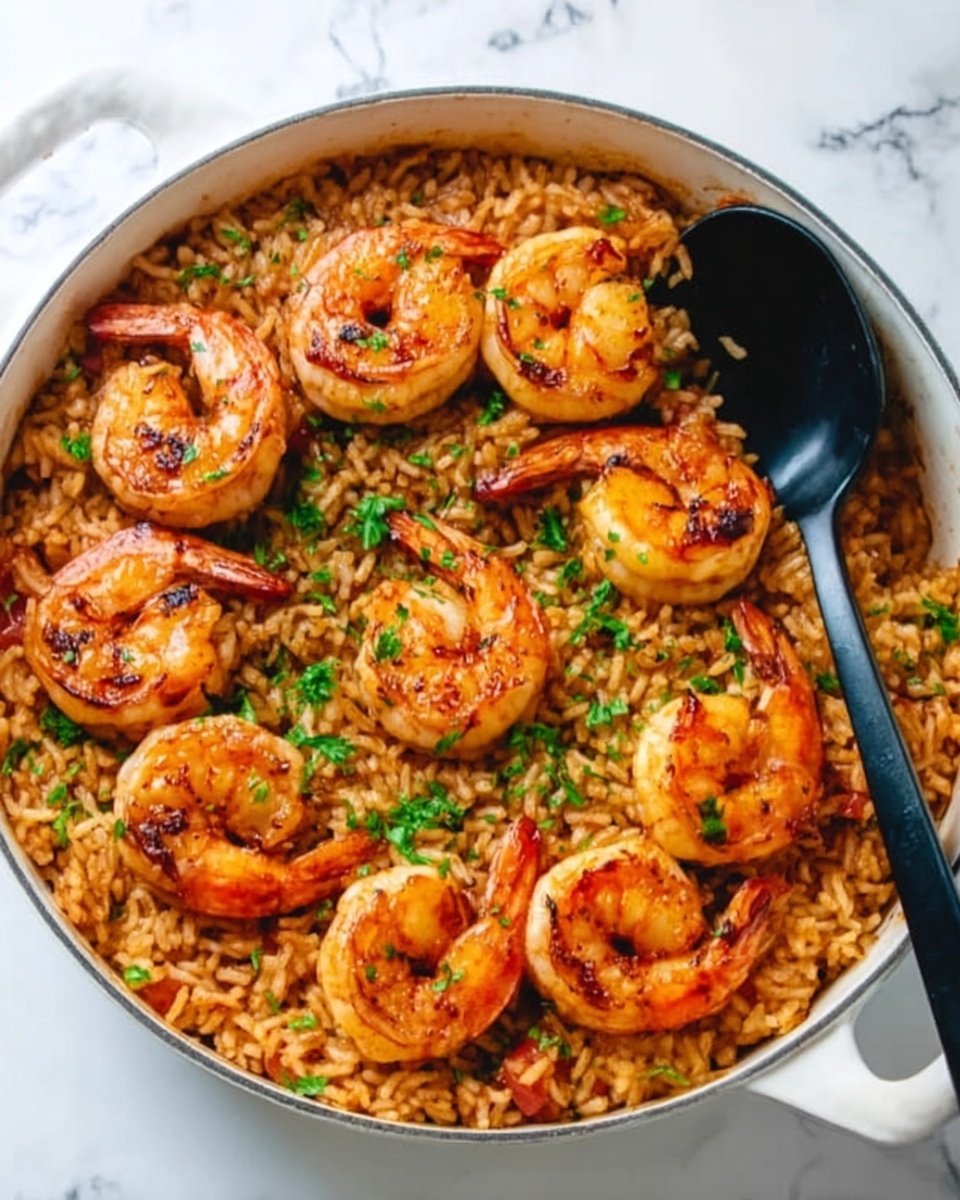 Cajun Shrimp and Rice Skillet Recipe - Recipe Image