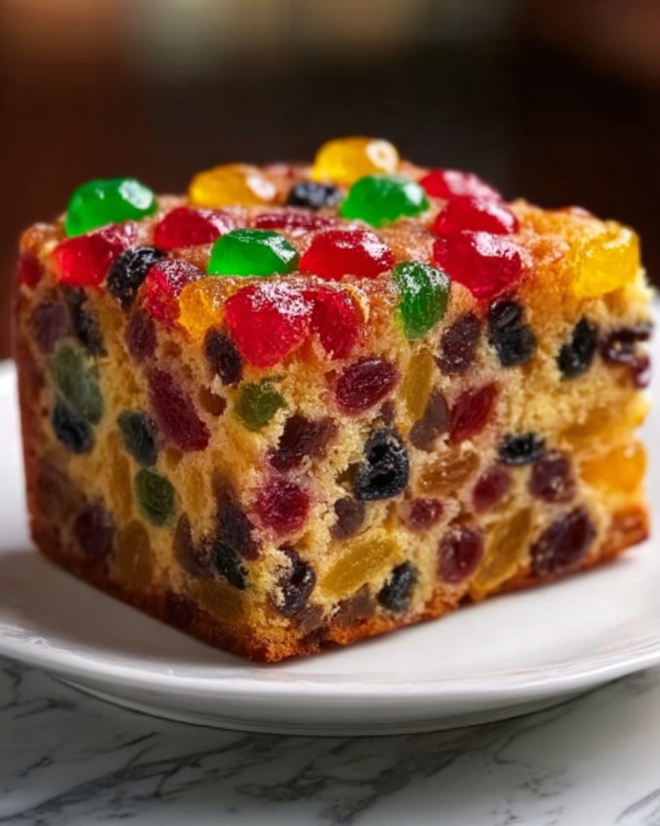 Traditional Christmas Fruit Cake Recipe - Recipe Image