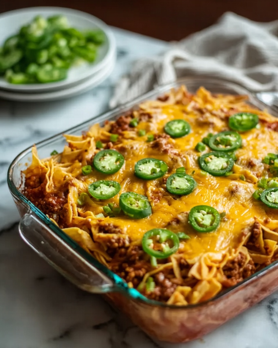 Walking Taco Casserole Recipe - Recipe Image