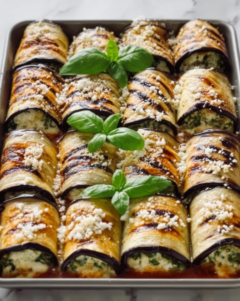 Eggplant Involtini: A Flavorful Italian Delight Recipe - Recipe Image