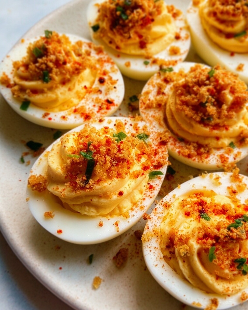 Fried Deviled Eggs Recipe - Recipe Image