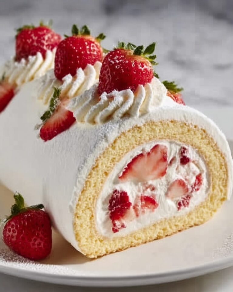 Cherry Cheesecake Cake Roll Recipe