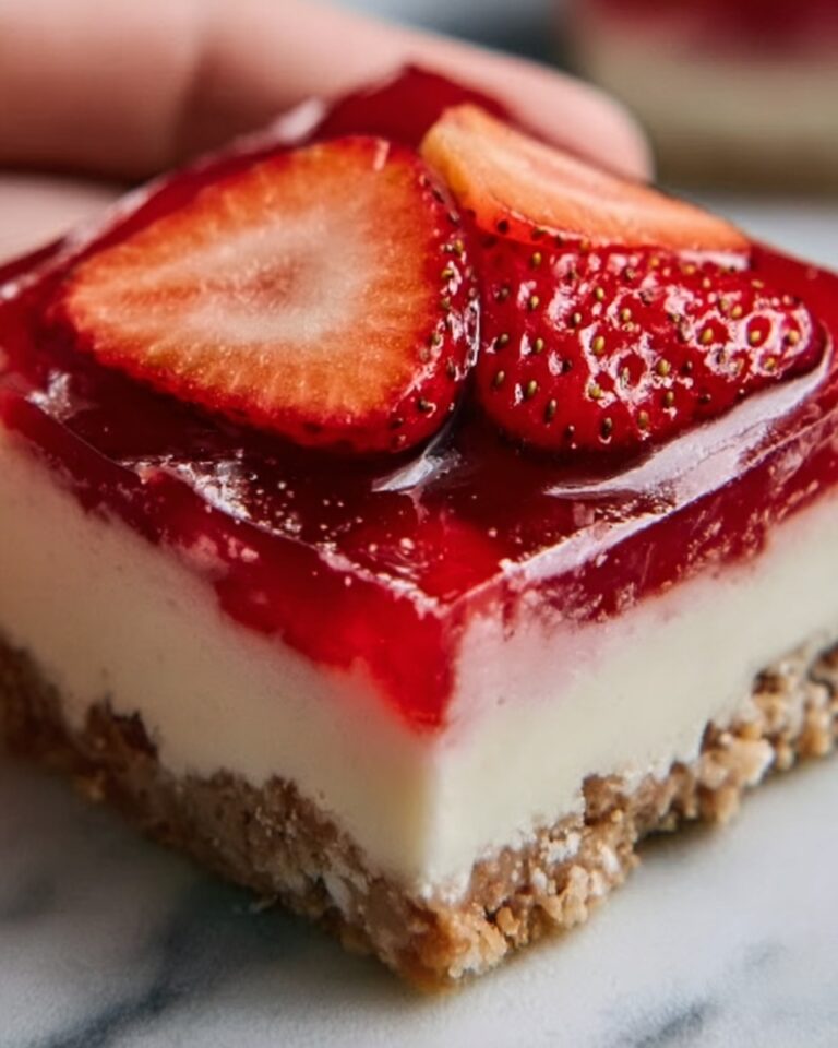 Philadelphia Strawberry Cheesecake Bars Recipe