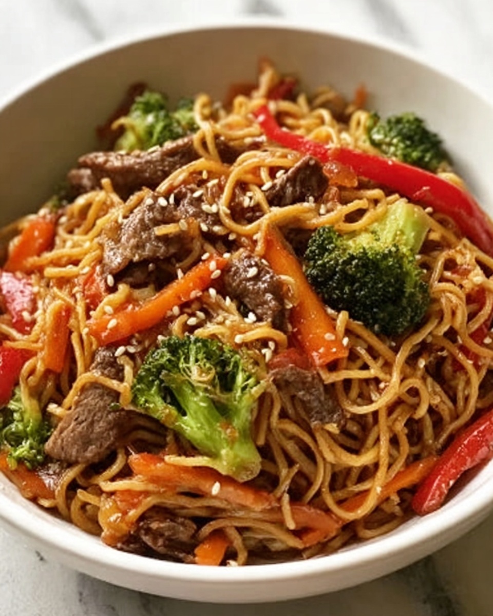 Hoisin Beef Noodles Recipe - Recipe Image