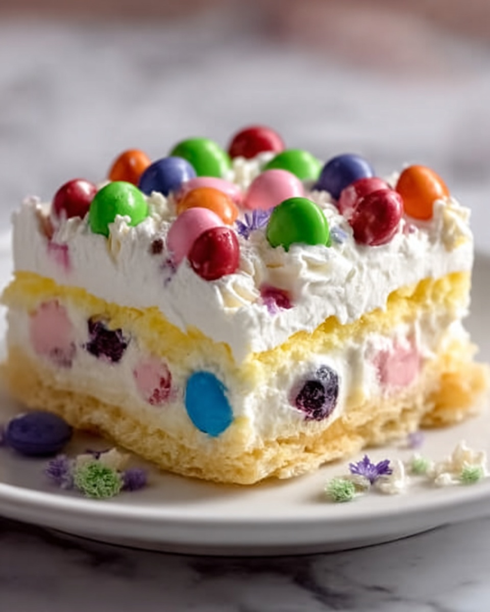 Delightful Easter Poke Cake Recipe - Recipe Image