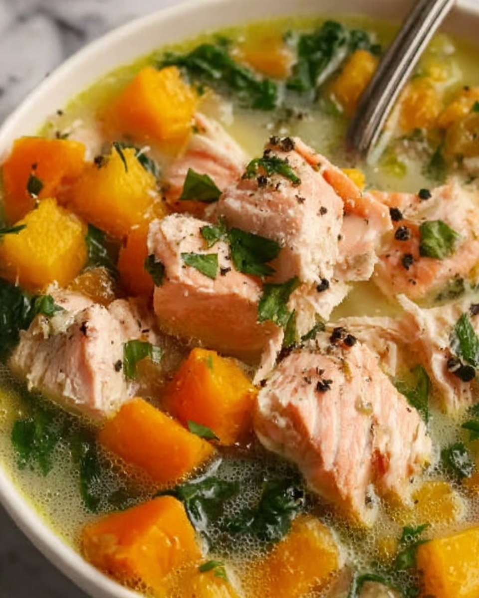Creamy Salmon Chowder Recipe - Recipe Image