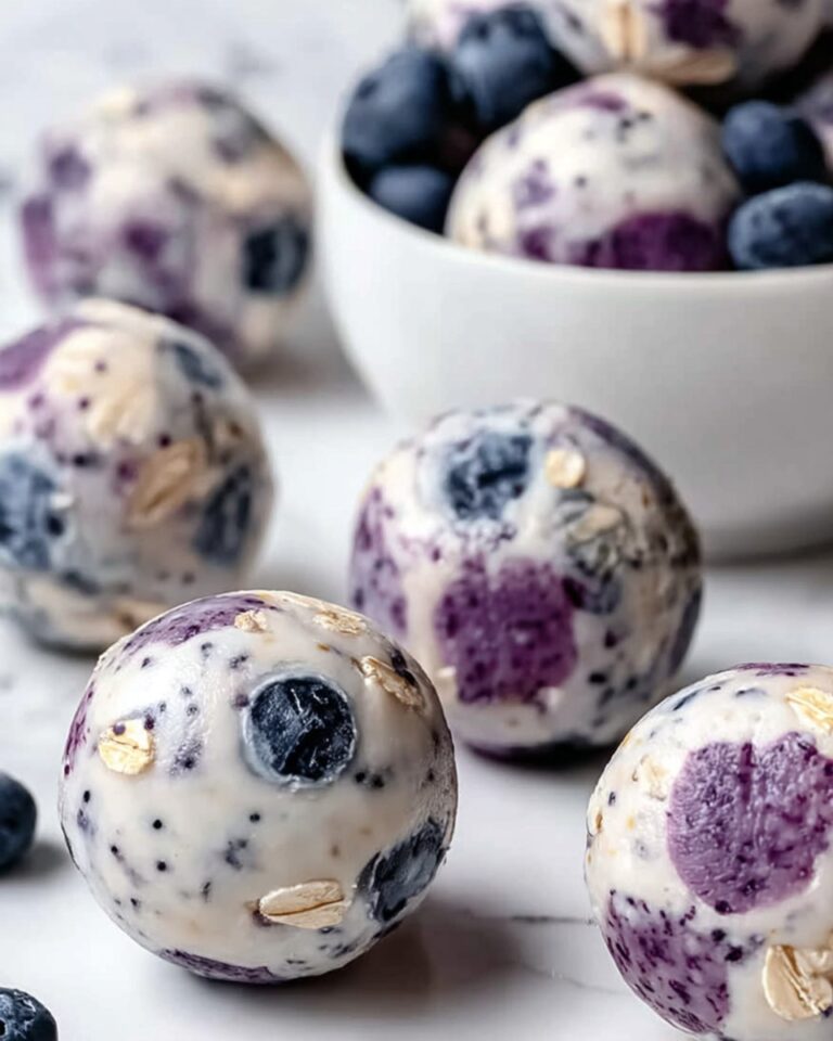 Blueberry Cheesecake Protein Bites Recipe