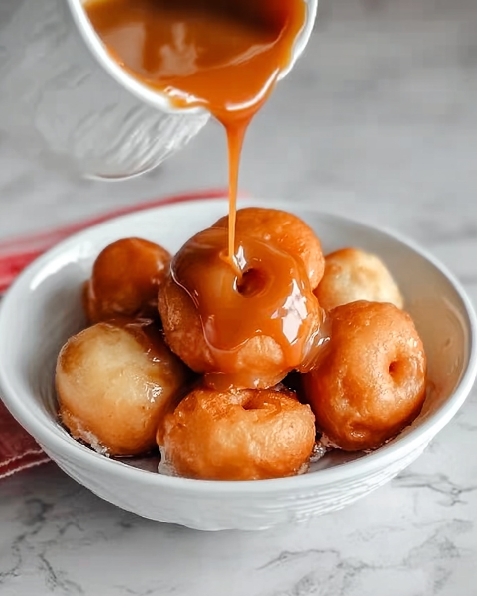 Canned Biscuit Glazed Doughnuts Recipe - Recipe Image