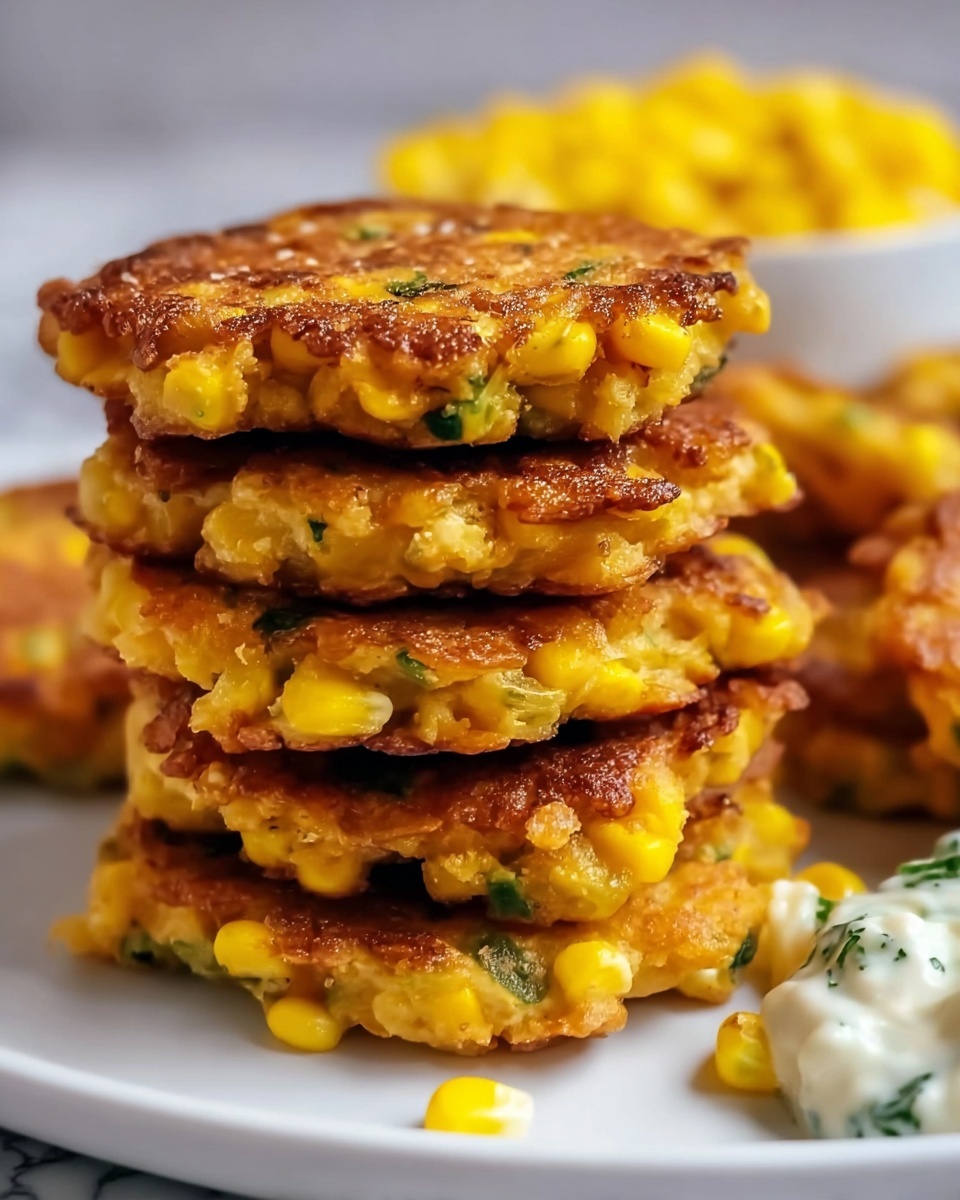 Easy Corn Fritters Recipe - Recipe Image