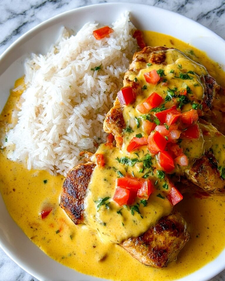 Creamy Peri-Peri Chicken with Rice Recipe