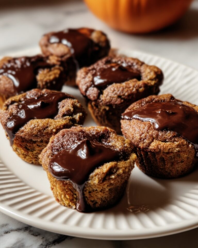 Molten Chocolate Pumpkin Muffins Recipe