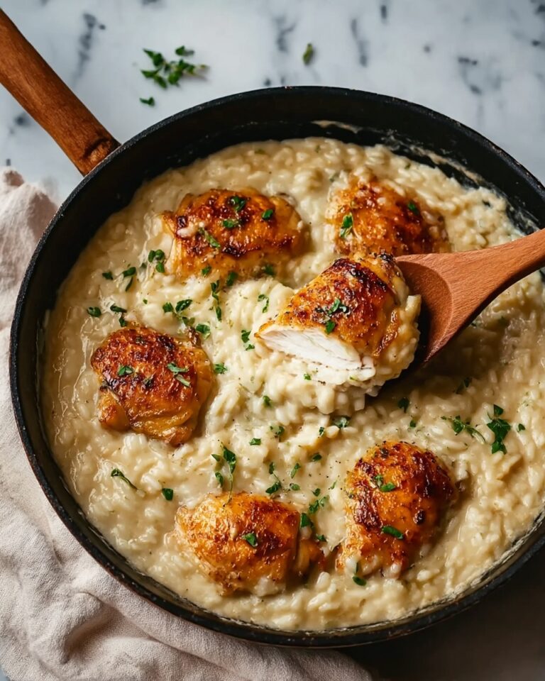Creamy Parmesan One-Pot Chicken and Rice Recipe