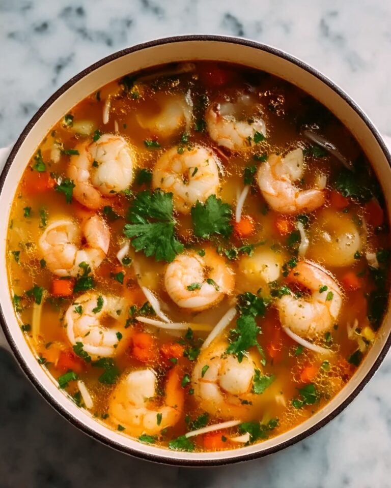 Quick and Spicy Shrimp Soup Recipe