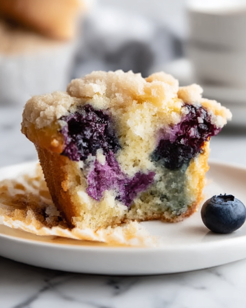 Blueberry Cream Cheese Muffins Recipe - Recipe Image