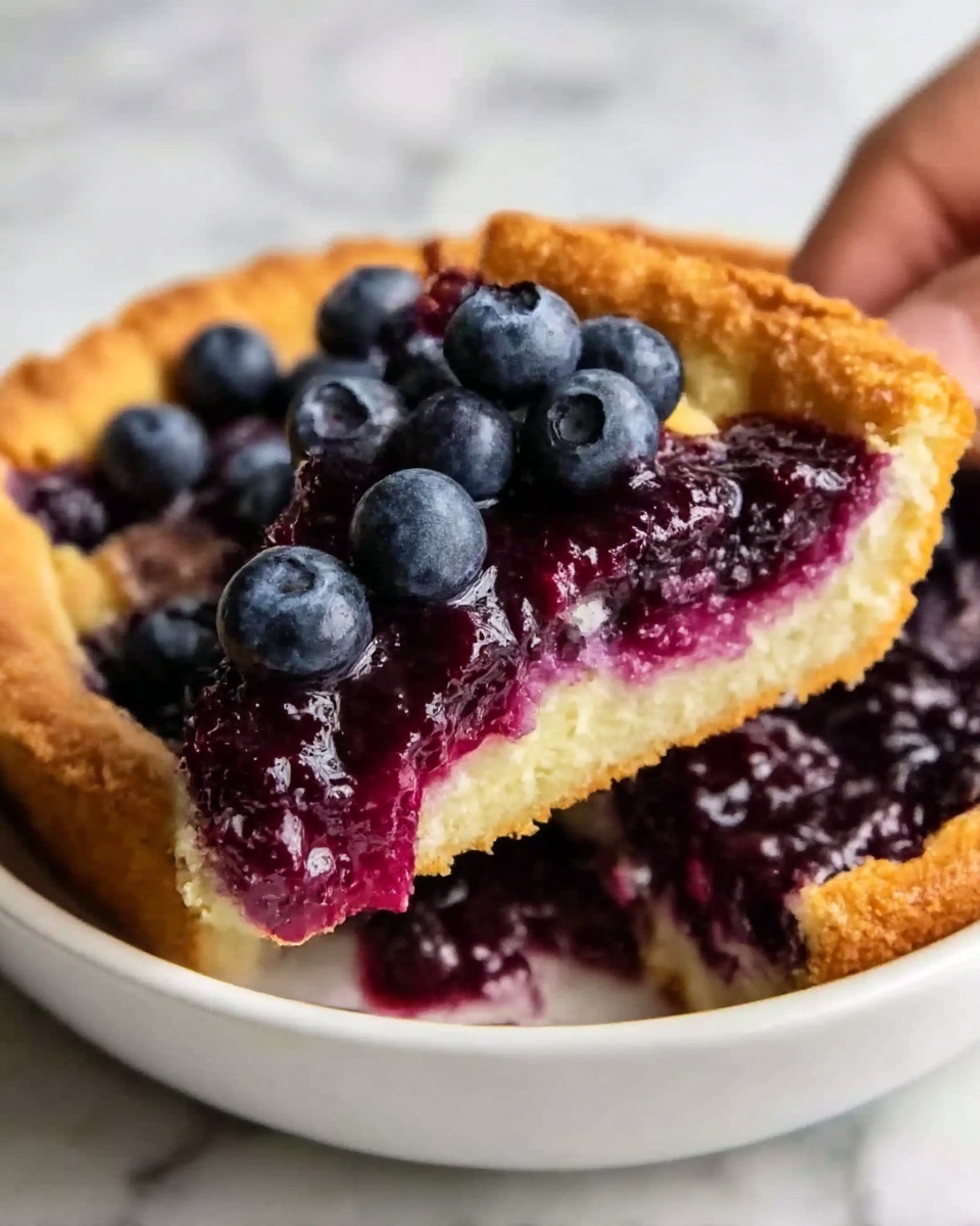 Blueberry Cream Cheese Dump Cake Recipe - Recipe Image