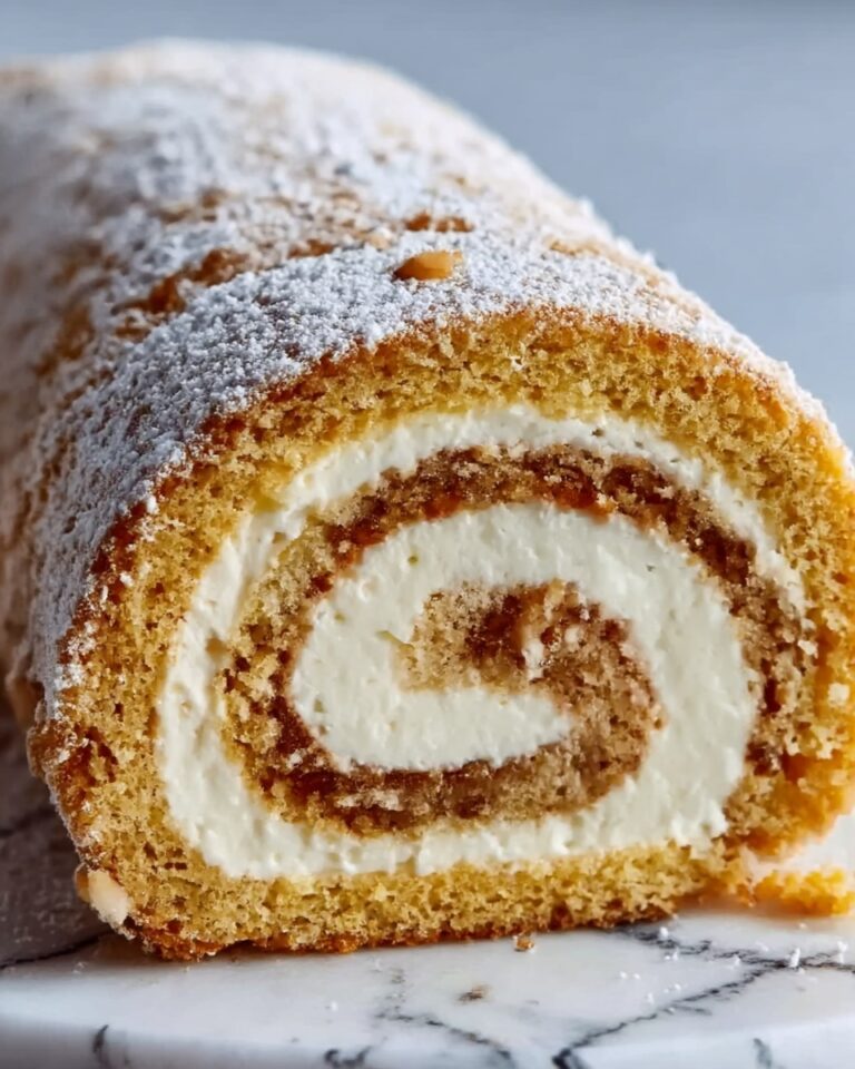 Pumpkin Roll with Cream Cheese Filling Recipe