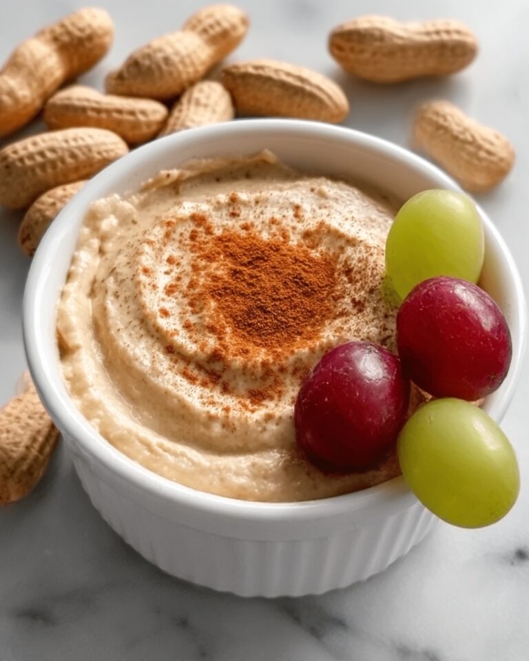 Spiced Peanut Butter Yogurt Dip Recipe