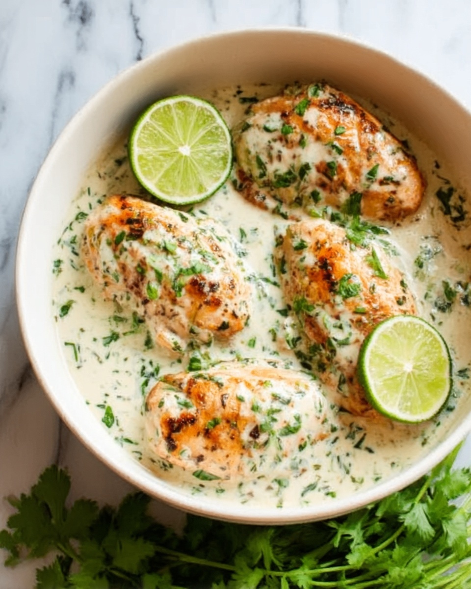 Creamy Coconut Lime Chicken Recipe - Recipe Image