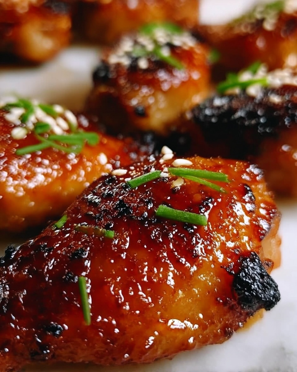 Sticky Sweet Chili Chicken Thighs Recipe - Recipe Image