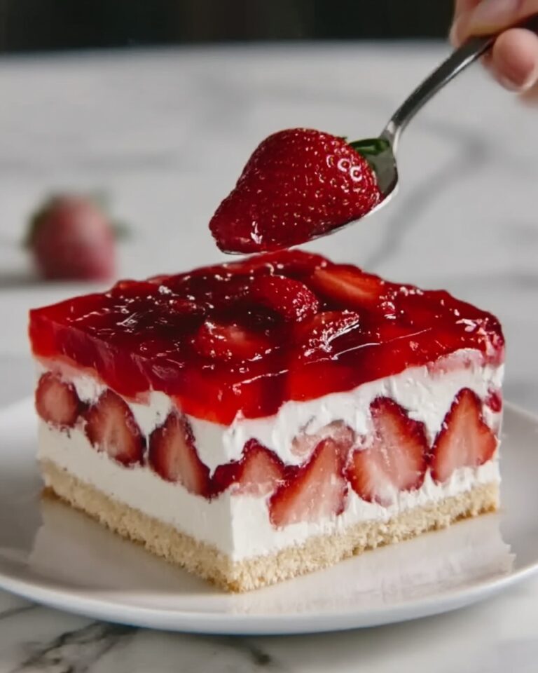 Strawberry Cream Cheese Icebox Cake Recipe