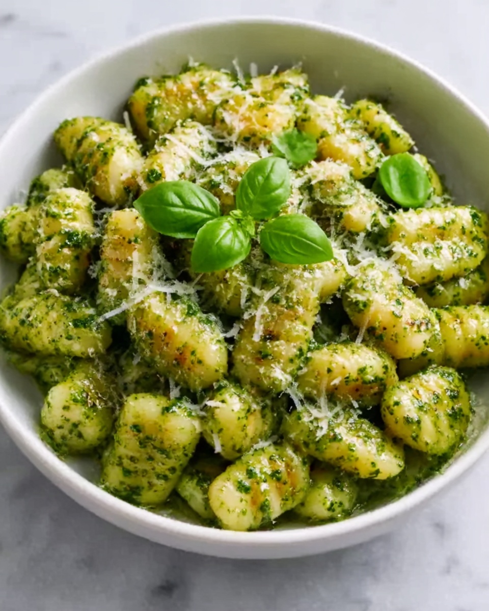 Pesto Gnocchi Recipe - Recipe Image