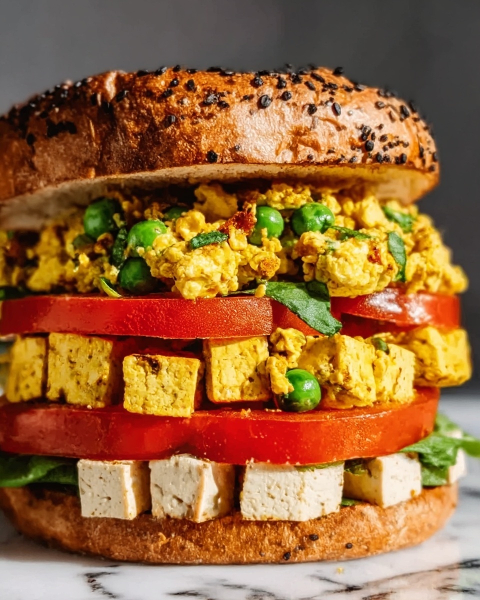 Tofu Scramble Breakfast Sandwiches Recipe - Recipe Image