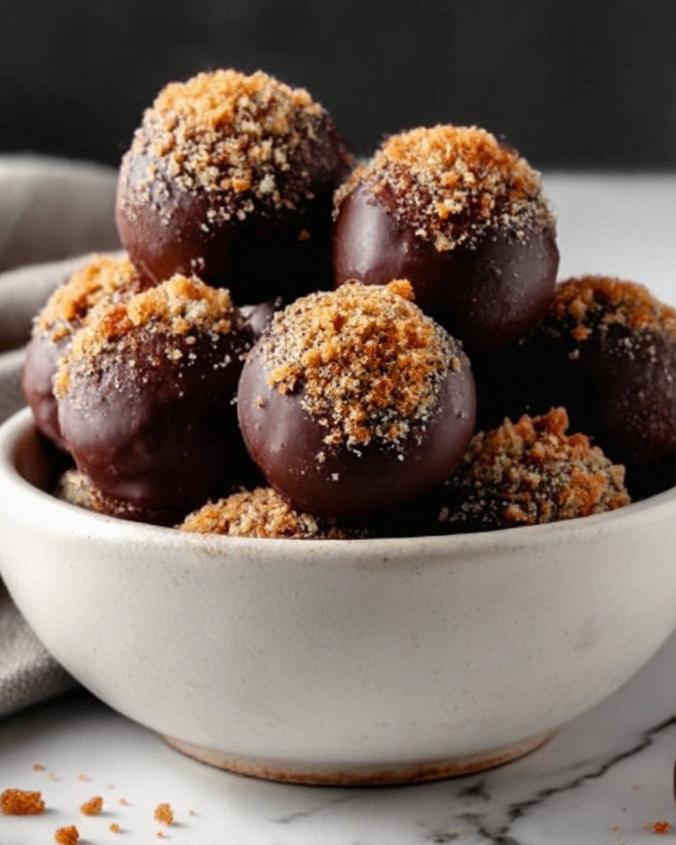 Easy Chocolate Balls Recipe - Recipe Image