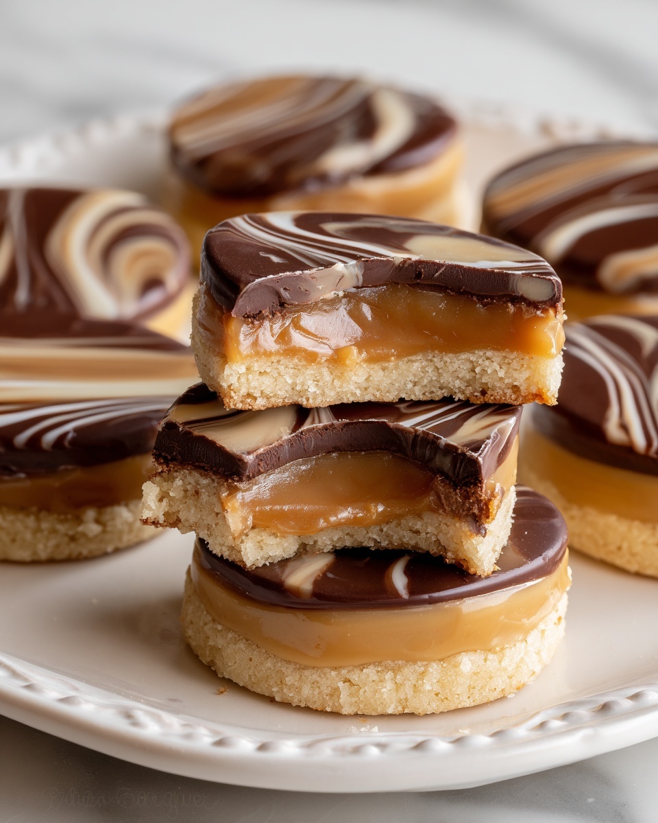 Twix Cookies Recipe - Recipe Image