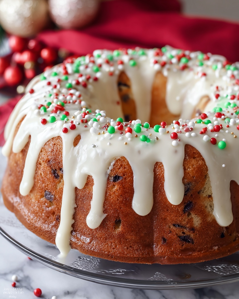 Christmas Bundt Cake Recipe - Recipe Image