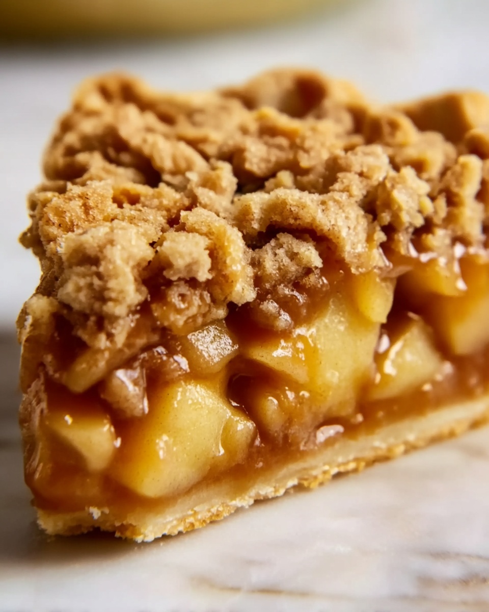 Salted Caramel Apple Crisp Bars Recipe - Recipe Image